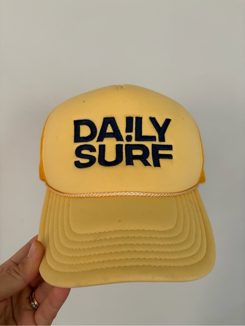 Daily Drills Yellow Trucker Hat